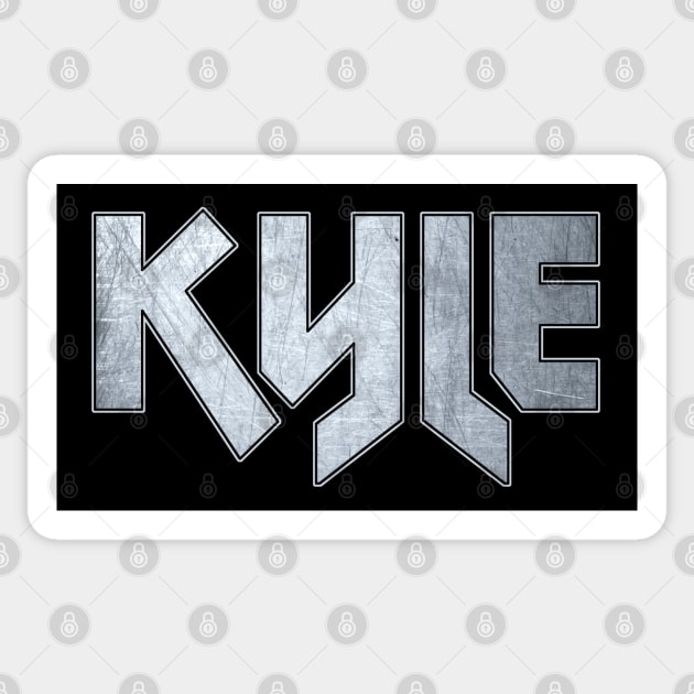 Heavy metal Kyle Sticker by KubikoBakhar